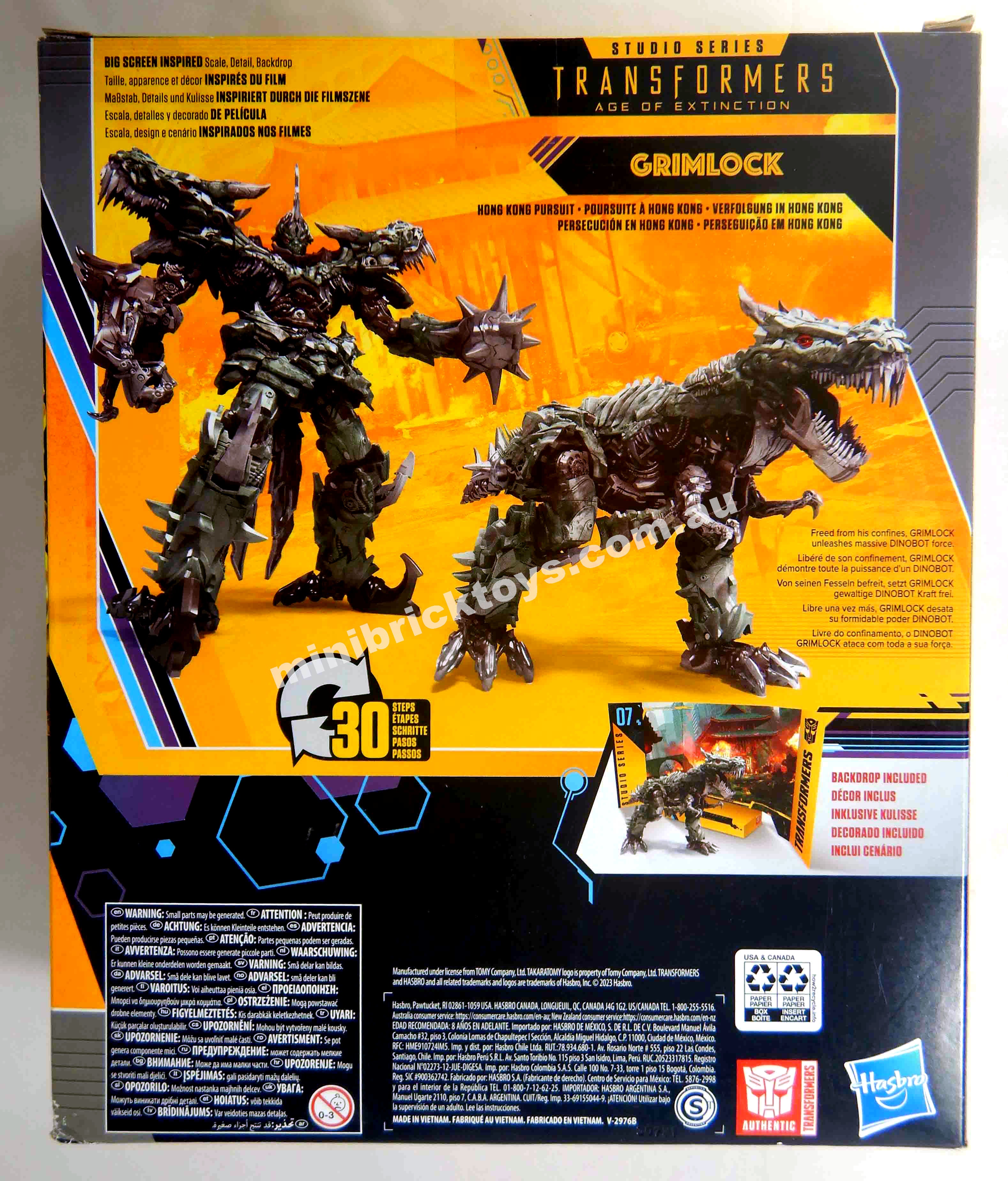 Transformers Studio Series 07BB Leader Class GRIMLOCK Buzzworthy Bumblebee SS-07