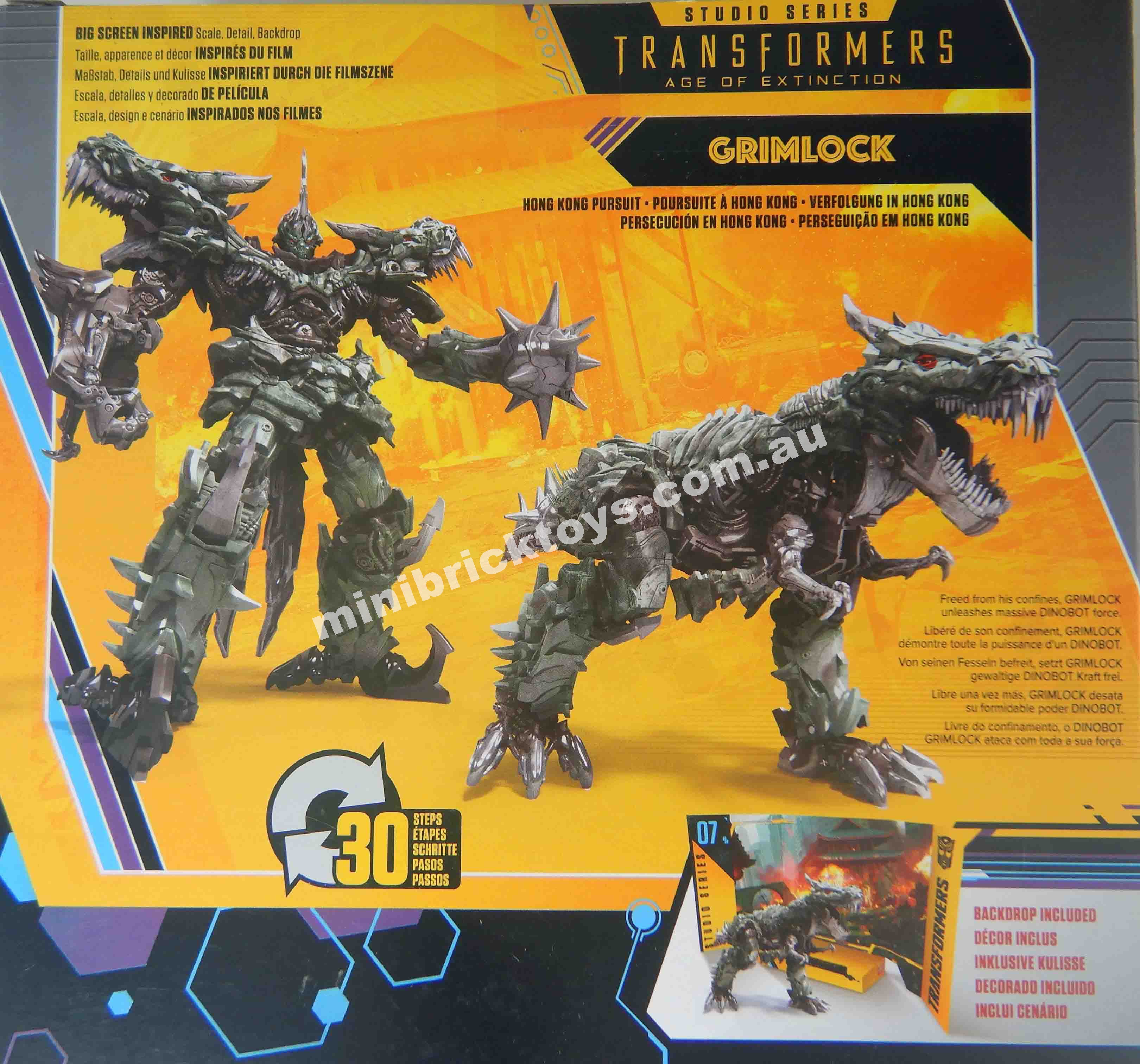 Transformers Studio Series 07BB Leader Class GRIMLOCK Buzzworthy Bumblebee SS-07