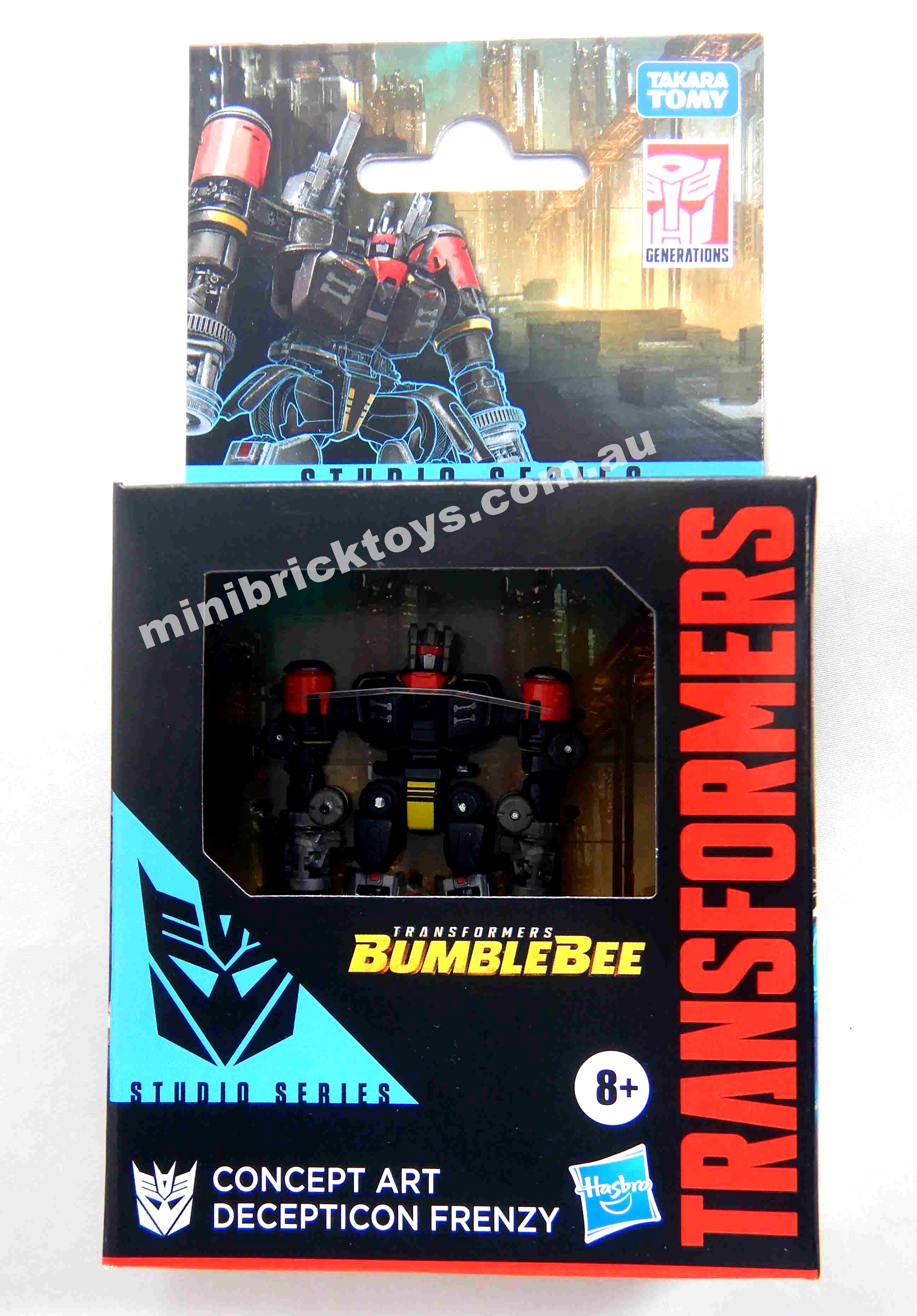Transformers Studio Series Core Class RAVAGE, FRENZY and RUMBLE
