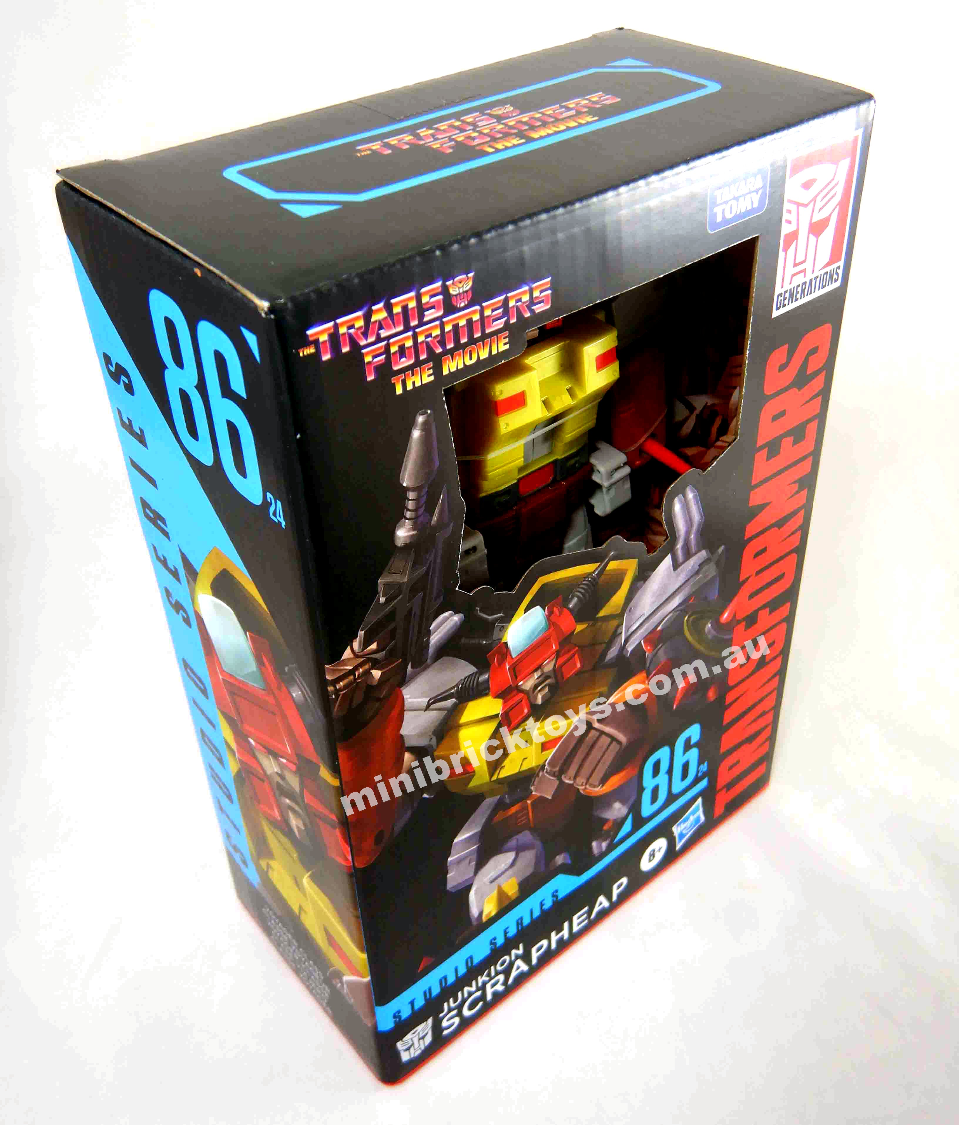 Transformers Studio Series 86 JUNKHEAP 86-14 and SCRAPHEAP 86-24 Voyager Class