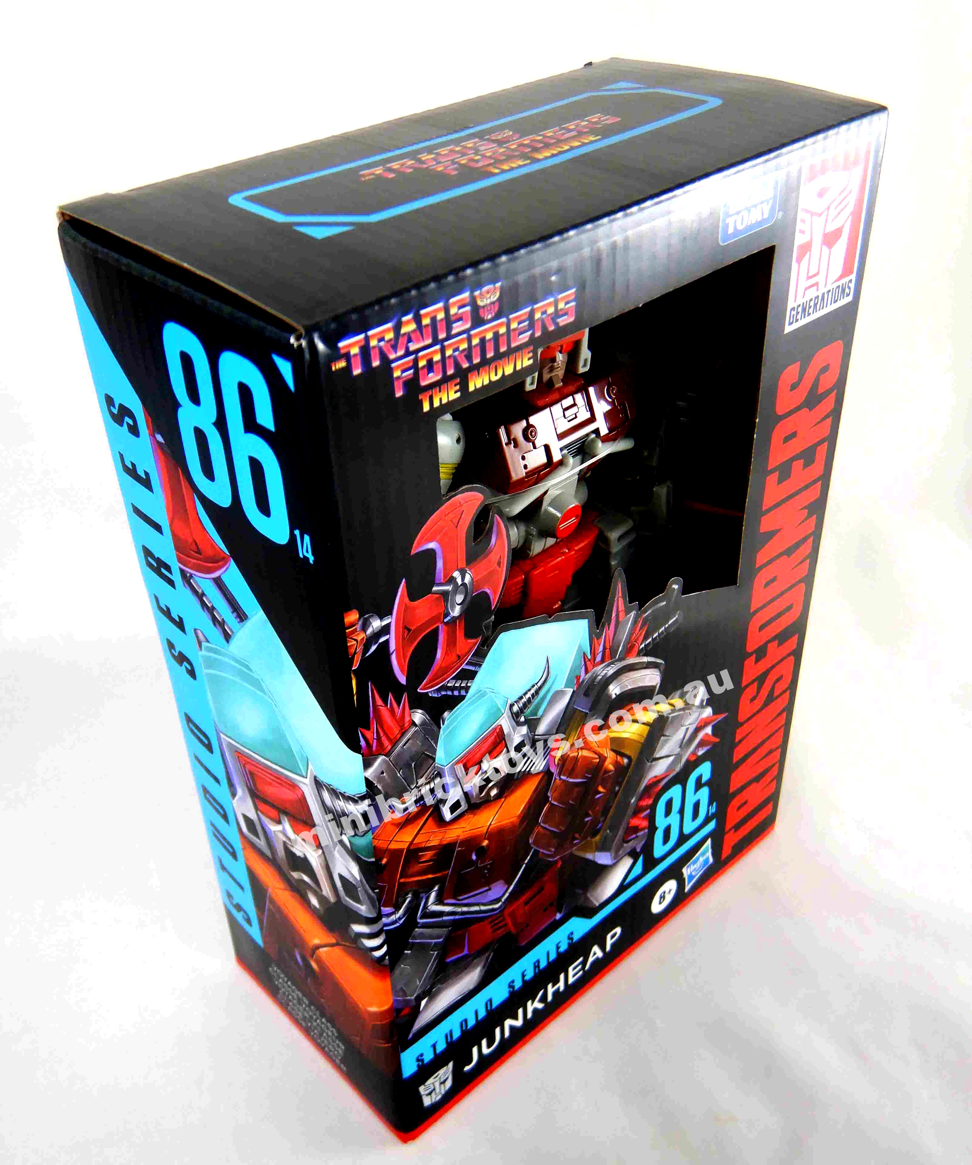 Transformers Studio Series 86 JUNKHEAP 86-14 and SCRAPHEAP 86-24 Voyager Class