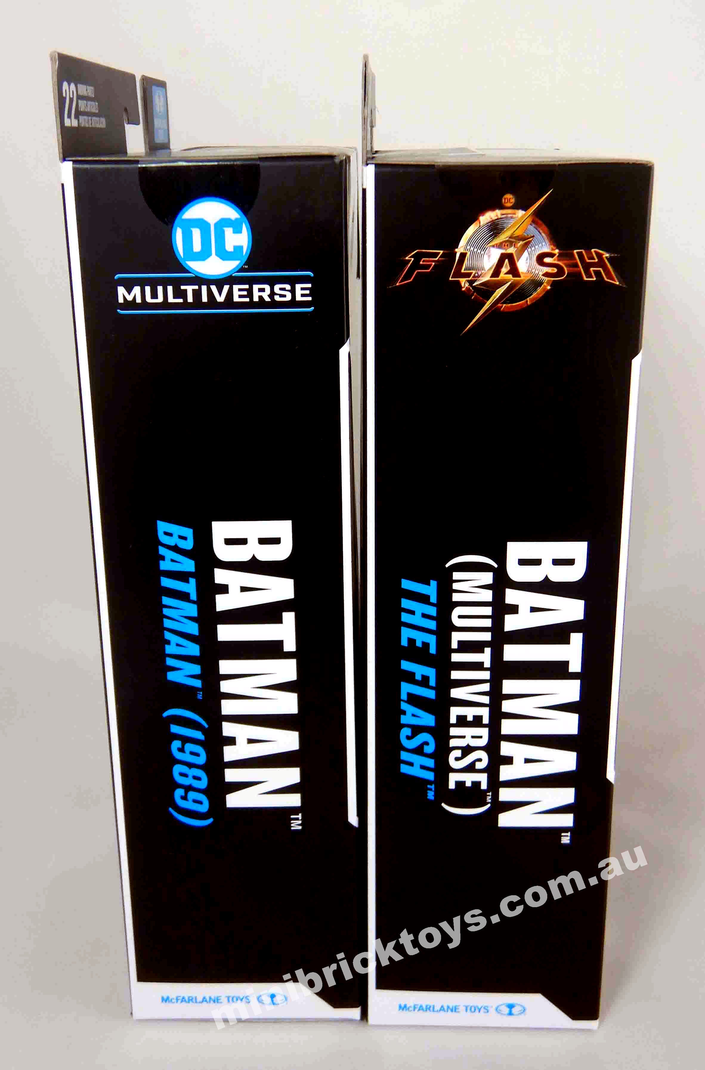 McFarlane DC Multiverse BATMAN (1989) & BATMAN (Flash Movie) Michael Keaton