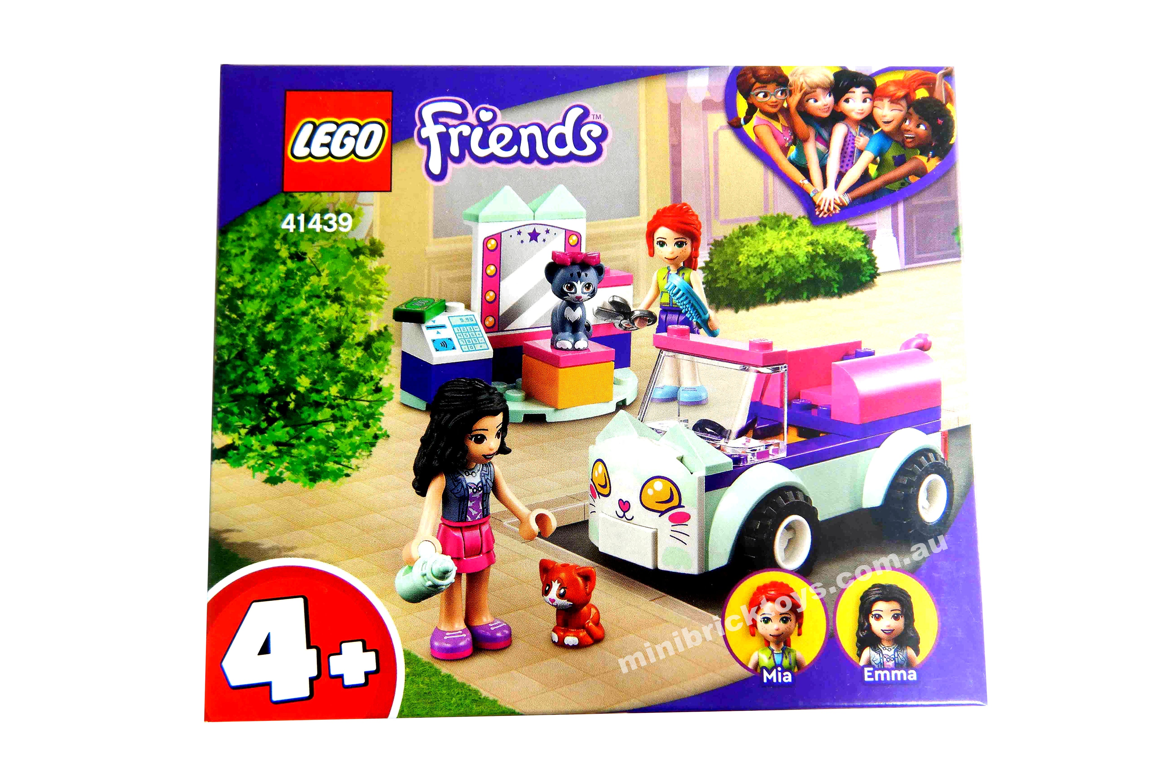 LEGO Friends 41439 Cat Grooming Car Set