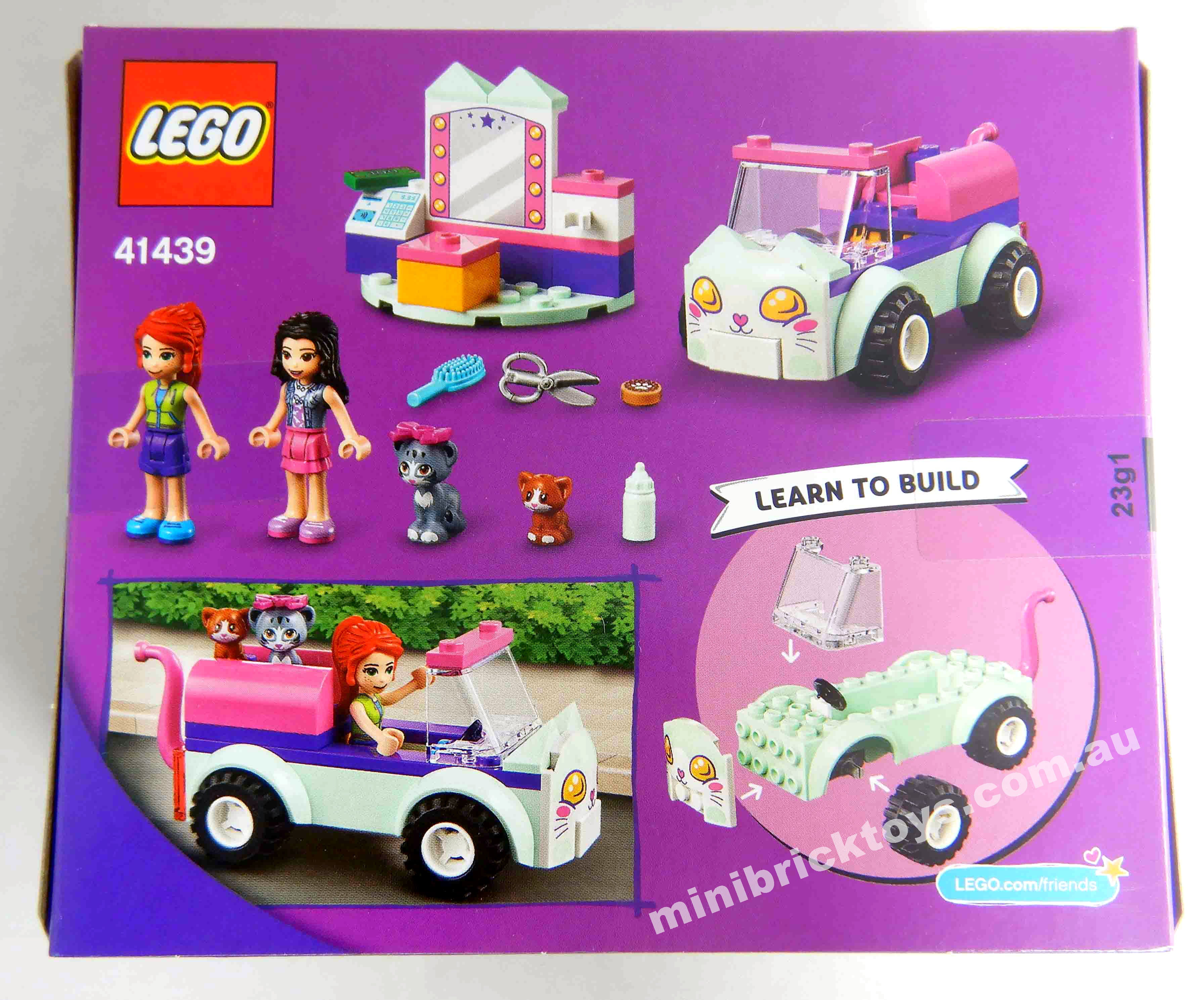 LEGO Friends 41439 Cat Grooming Car Set