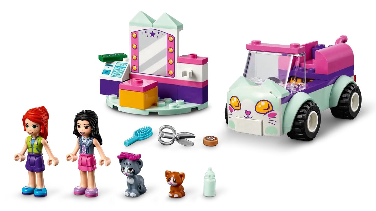 LEGO Friends 41439 Cat Grooming Car Set