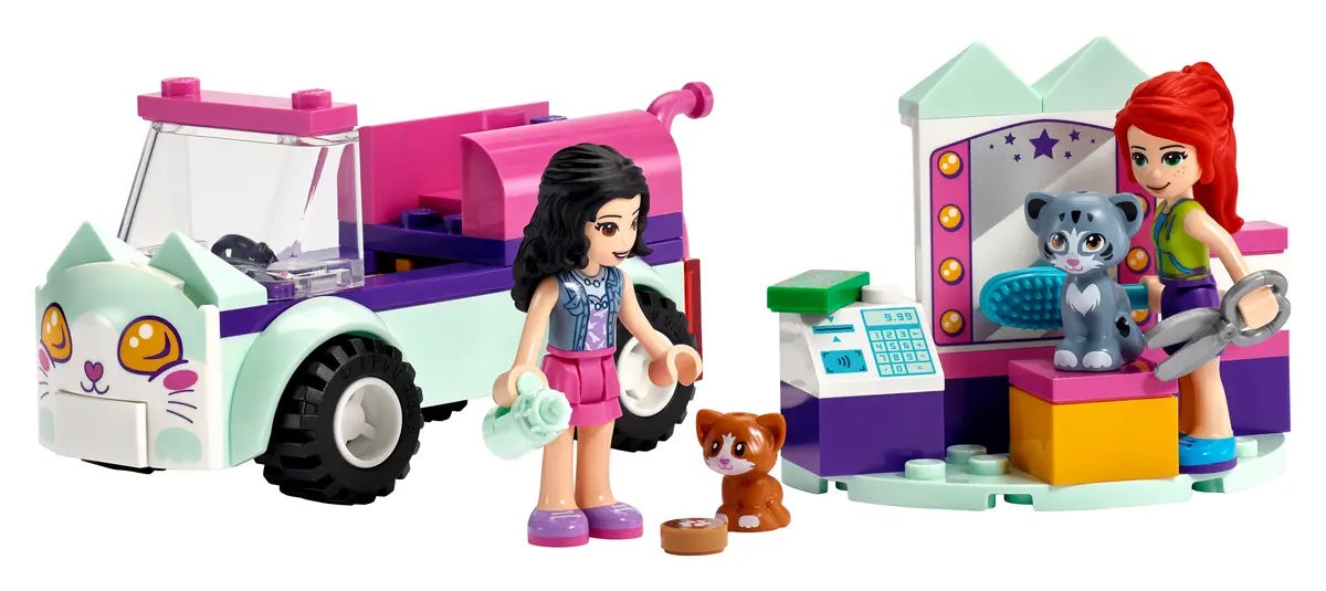 LEGO Friends 41439 Cat Grooming Car Set