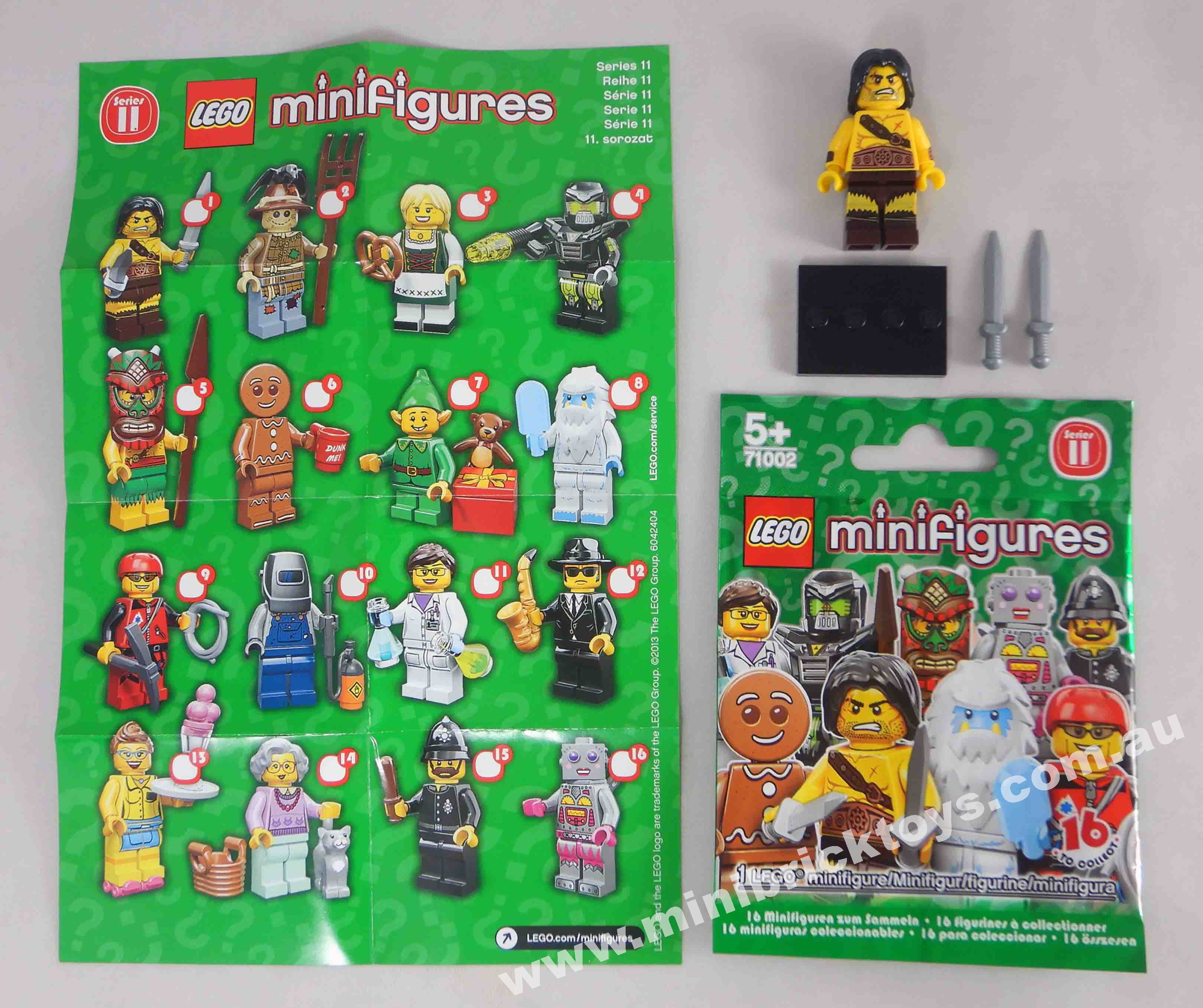 LEGO 71002 Barbarian Warrior Minifigure Series 11