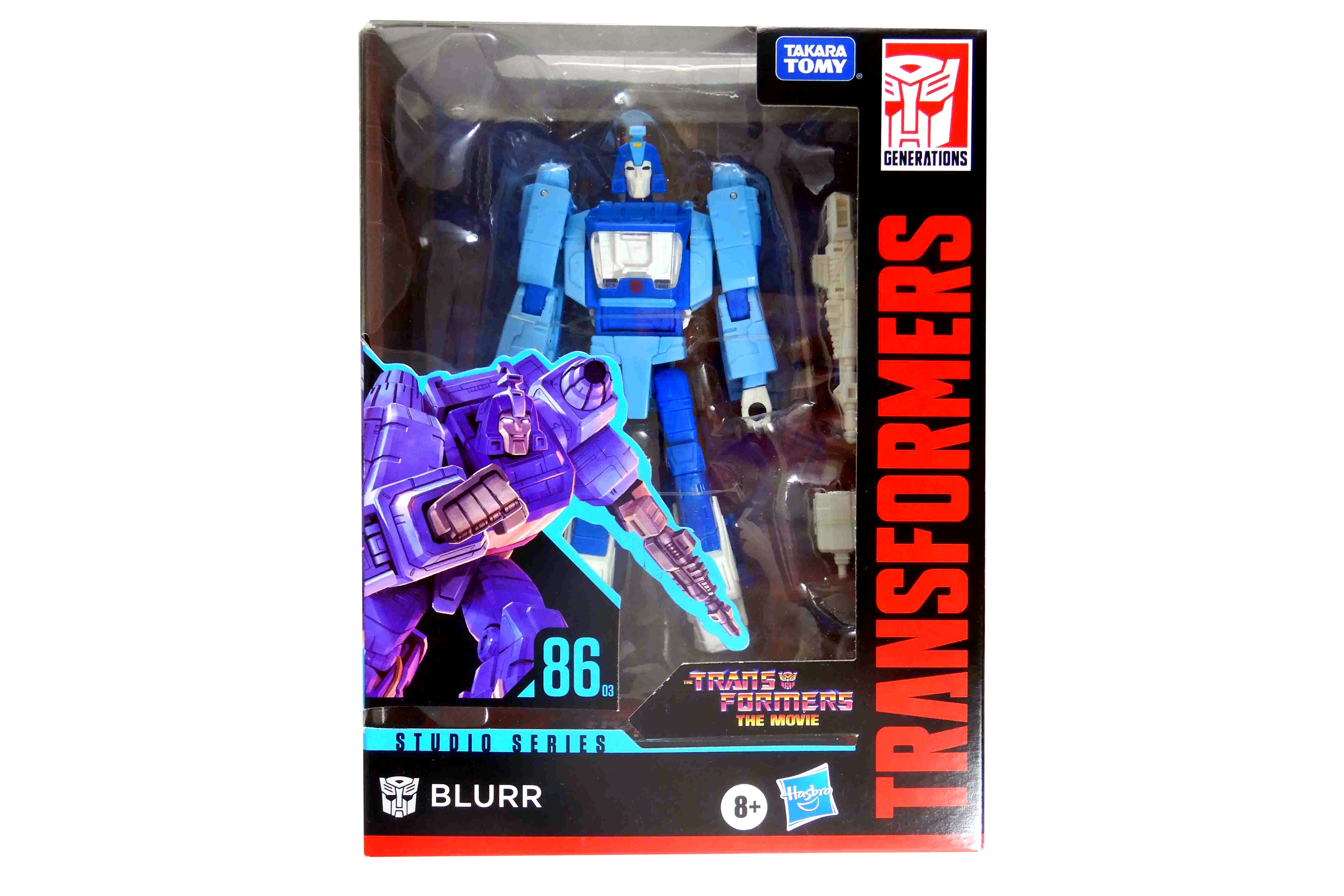 Transformers Studio Series 86 BLURR Deluxe Class #86-03