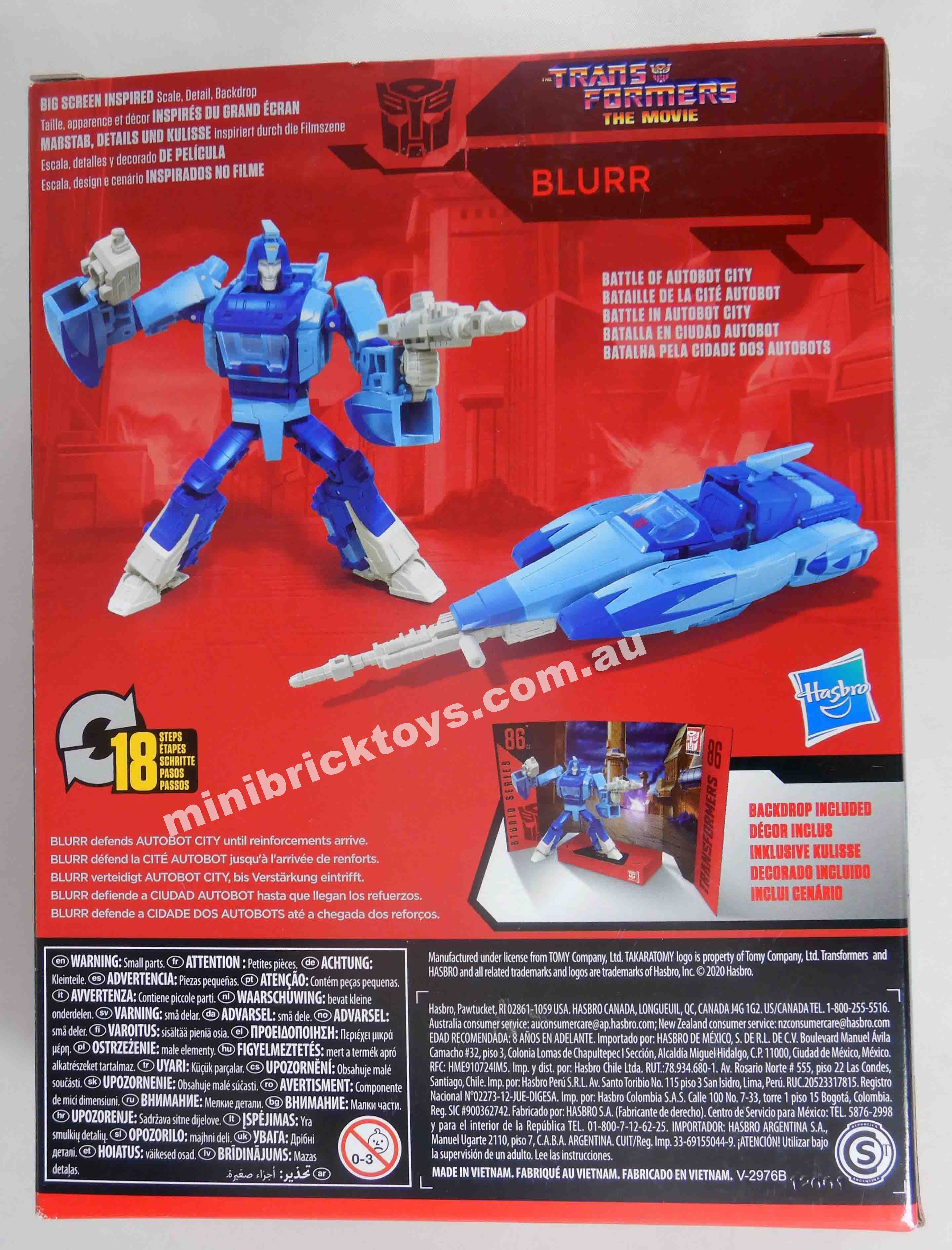 Transformers Studio Series 86 BLURR Deluxe Class #86-03