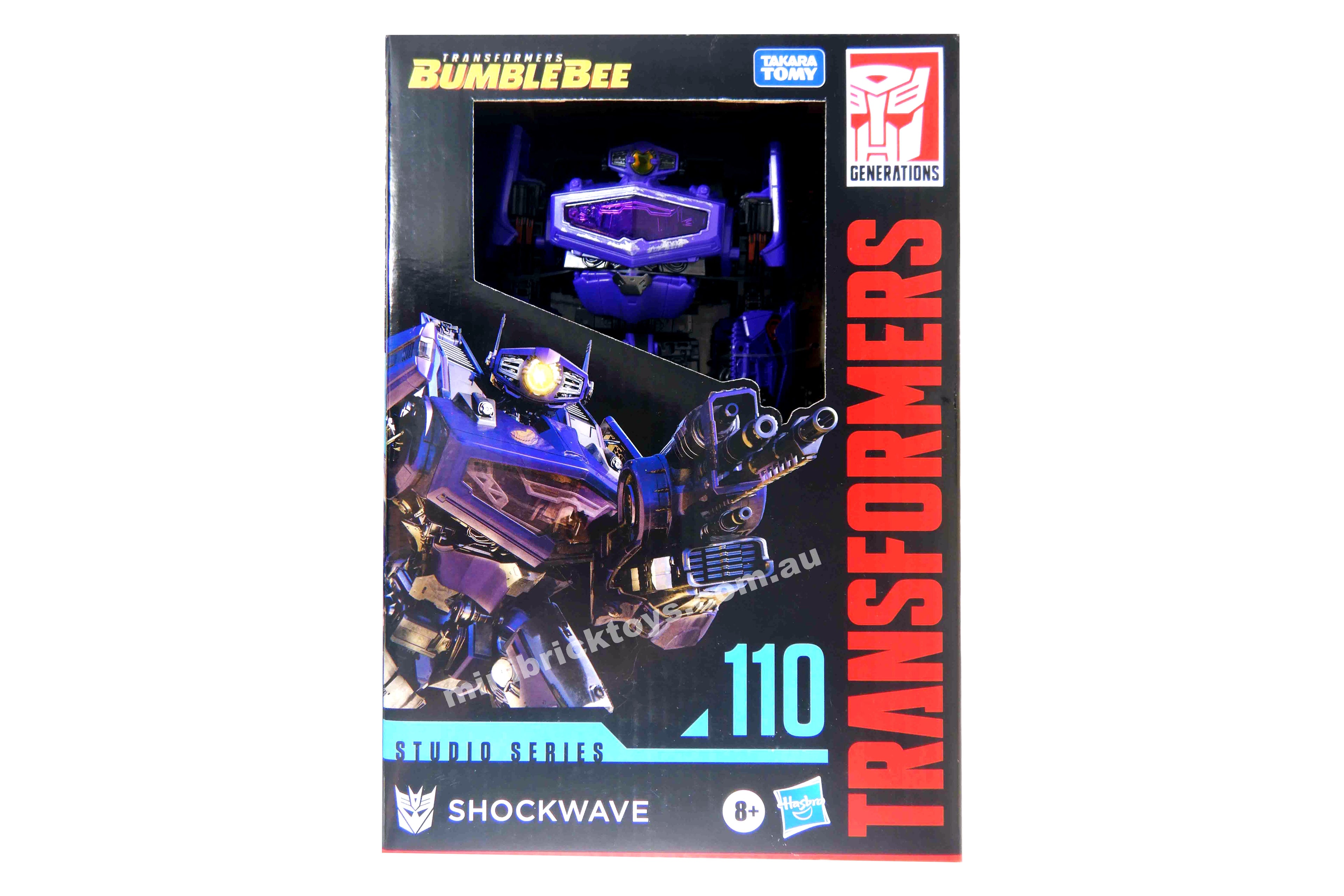 Transformers Studio Series #110 SHOCKWAVE Voyager Class The Bumblebee Movie