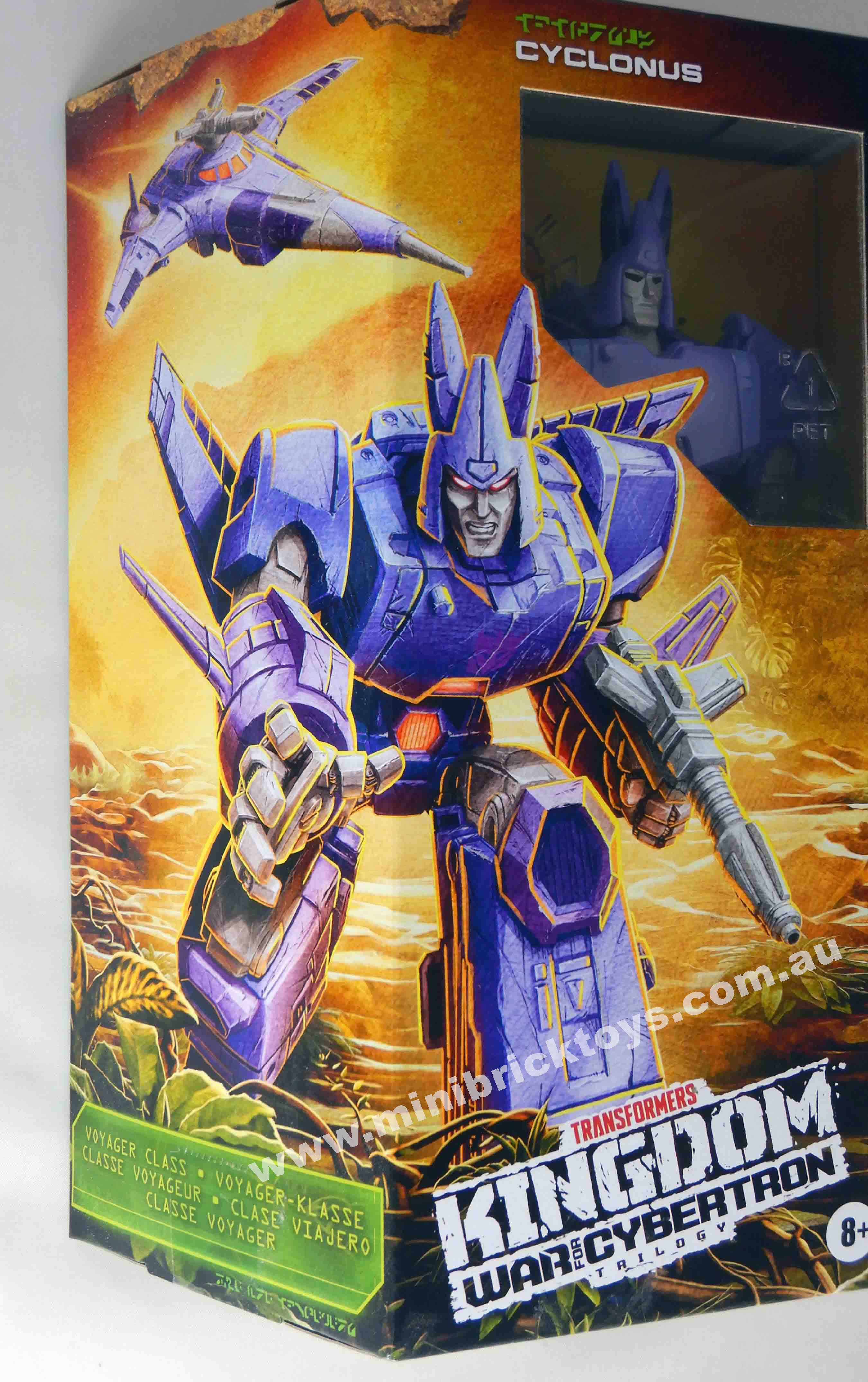 Transformers Kingdom CYCLONUS Voyager Class Figure WFC-K9