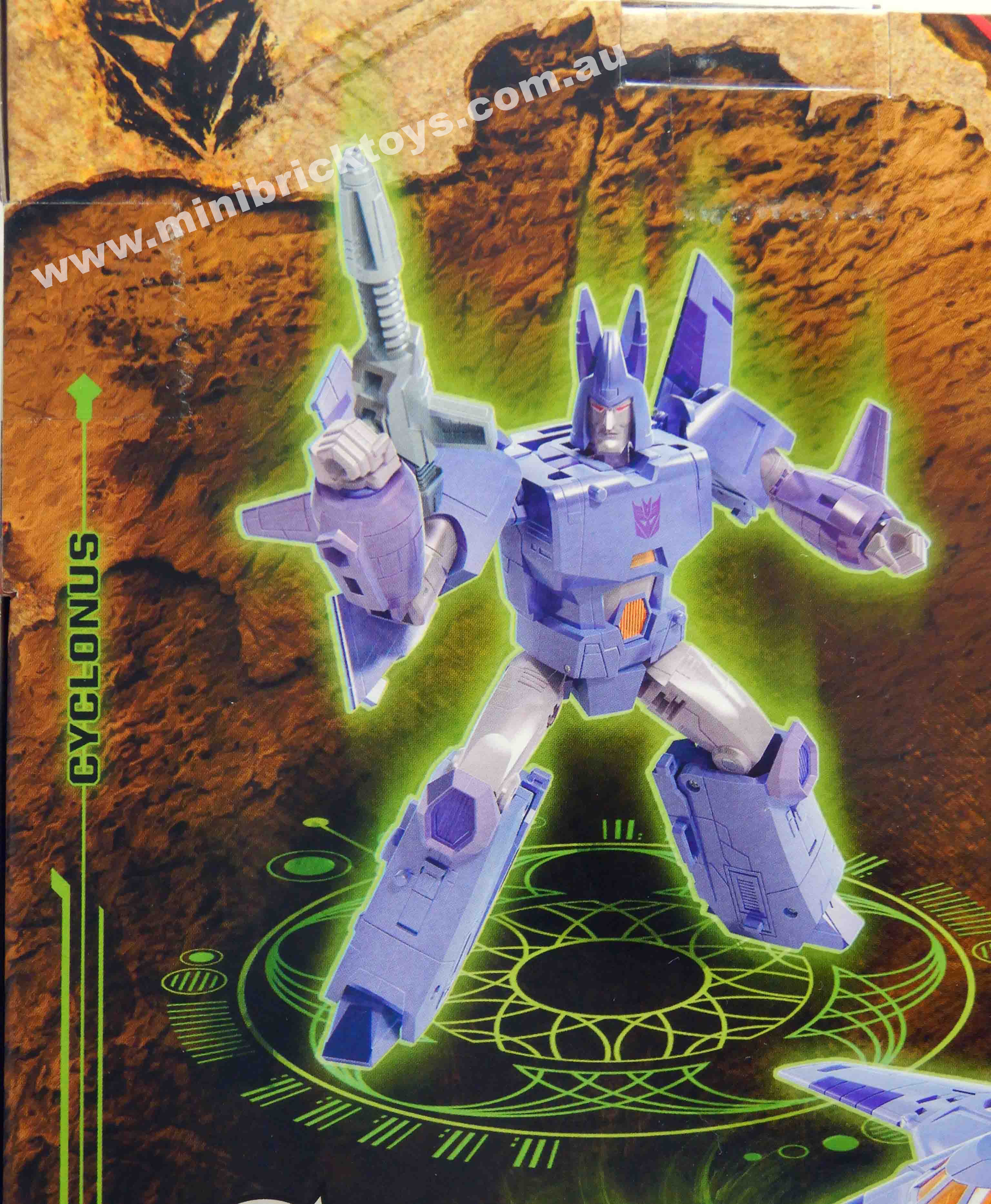 Transformers Kingdom CYCLONUS Voyager Class Figure WFC-K9